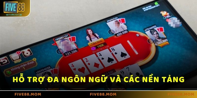 Hỗ trợ đa ngôn ngữ tại game bài FIVE88